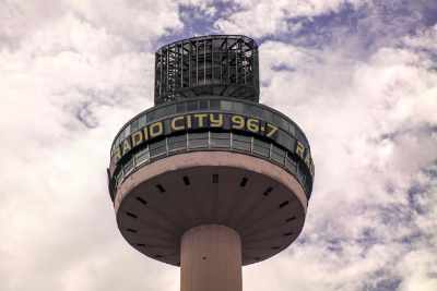 St Johns Beacon in Liverpool City Centre, as seen from Ranelagh Street.