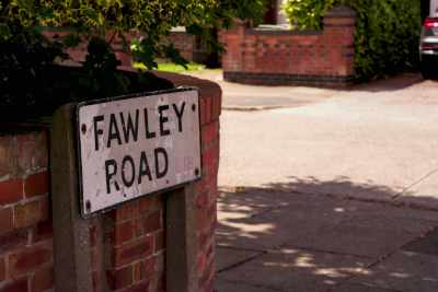 Street Sign for Fawley Road, Allerton, Liverpool.